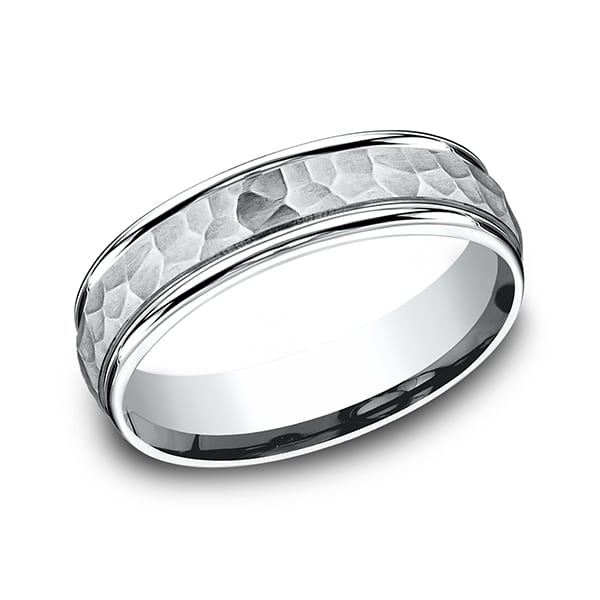 Comfort-Fit Design Wedding Band