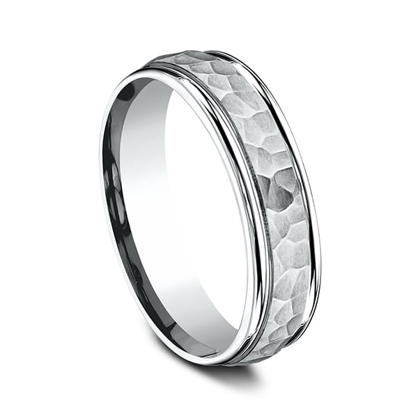 Comfort-Fit Design Wedding Band