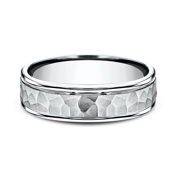 Comfort-Fit Design Wedding Band