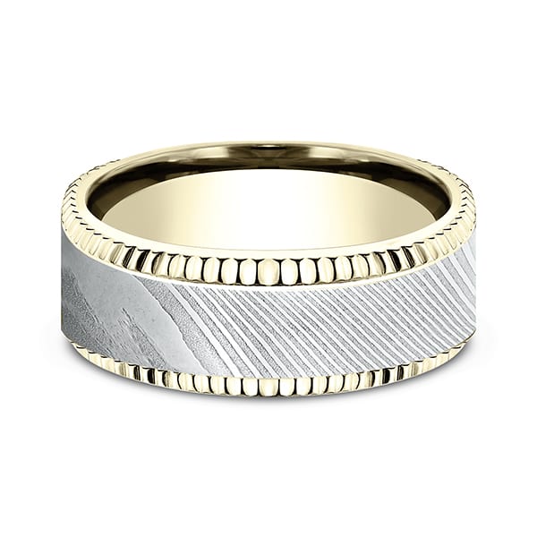 Ammara Stone Comfort-fit Design Wedding Ring