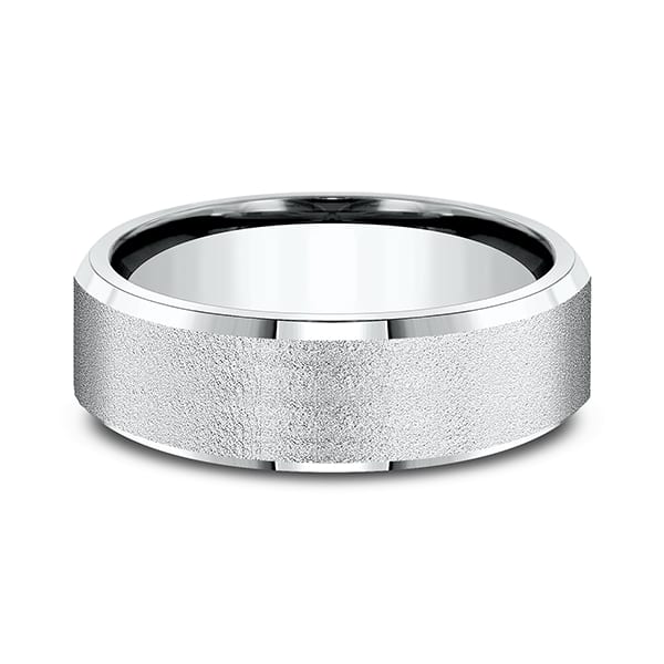 Comfort-Fit Design Wedding Band