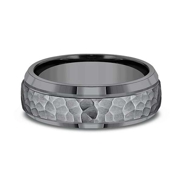 Tantalum Comfort-fit Design Wedding Band