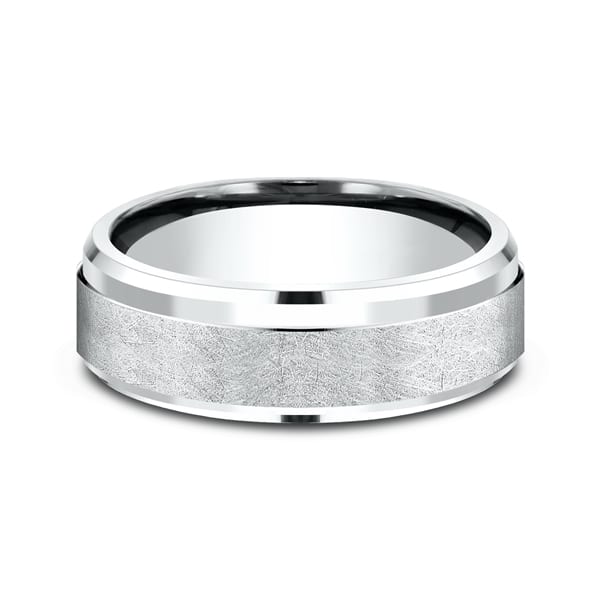 Comfort-Fit Design Wedding Ring