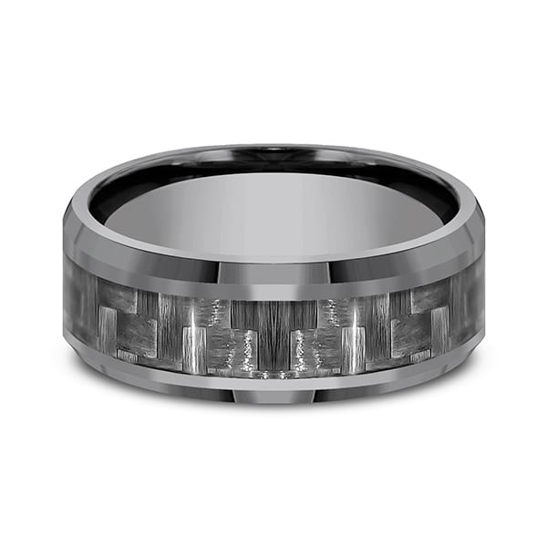 Tantalum Comfort-fit Design Wedding Band