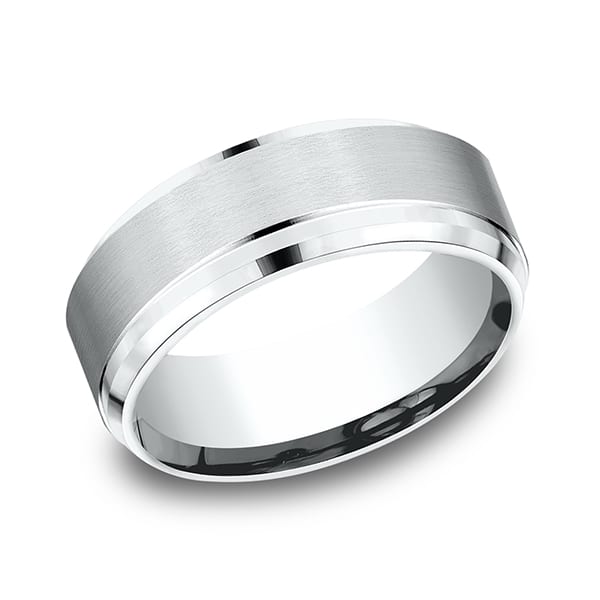 Comfort-Fit Design Wedding Band