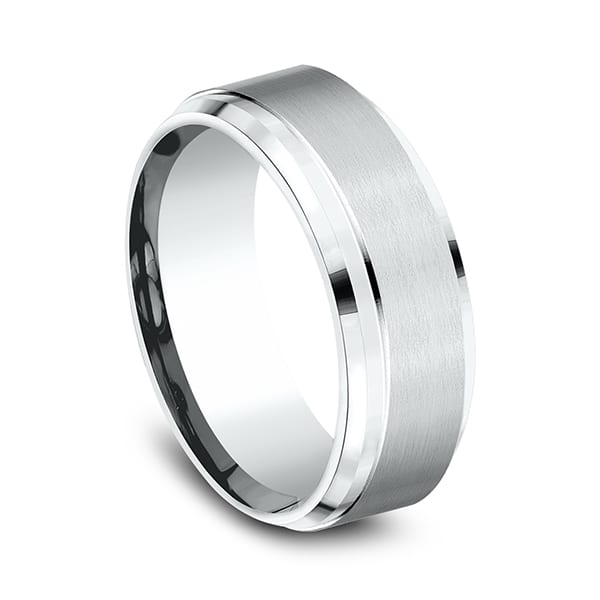 Comfort-Fit Design Wedding Band