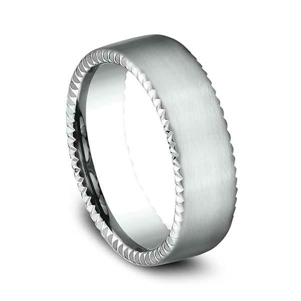 Comfort-Fit Design Wedding Band