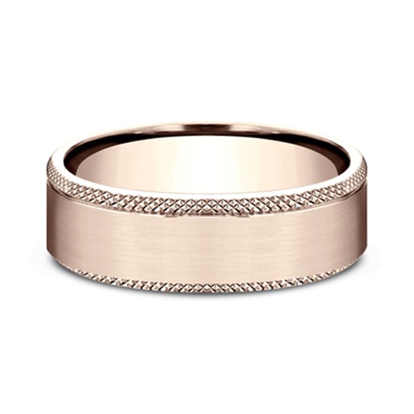 Comfort-Fit Design Wedding Band