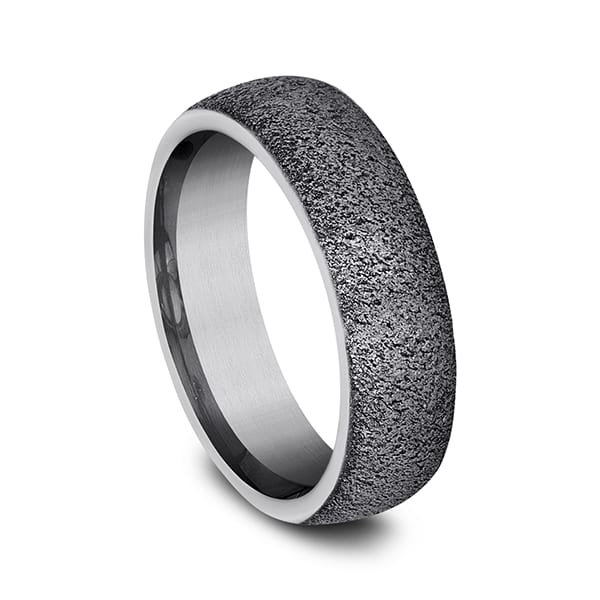 Tantalum Comfort-fit wedding band