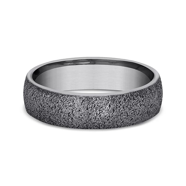 Tantalum Comfort-fit wedding band