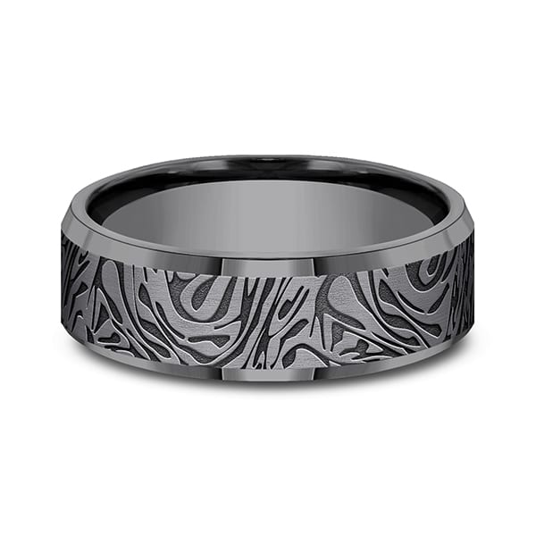Tantalum Comfort-fit wedding band