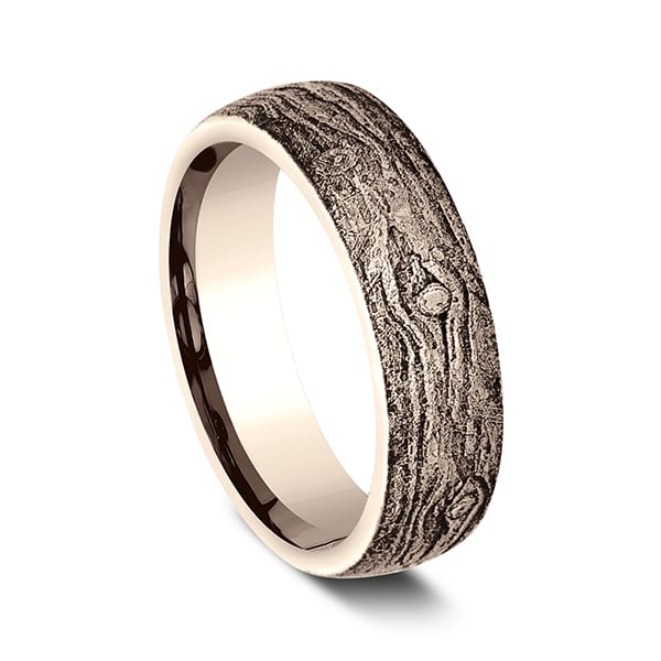 Comfort-Fit Design Wedding Band
