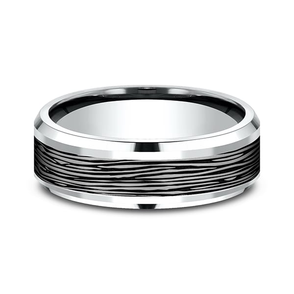 Ammara Stone Comfort-fit Design Wedding Ring