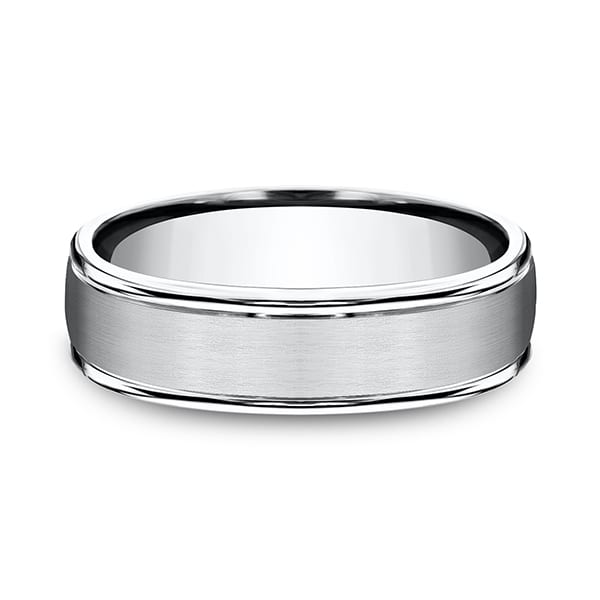 Cobalt Comfort-Fit Design Wedding Band