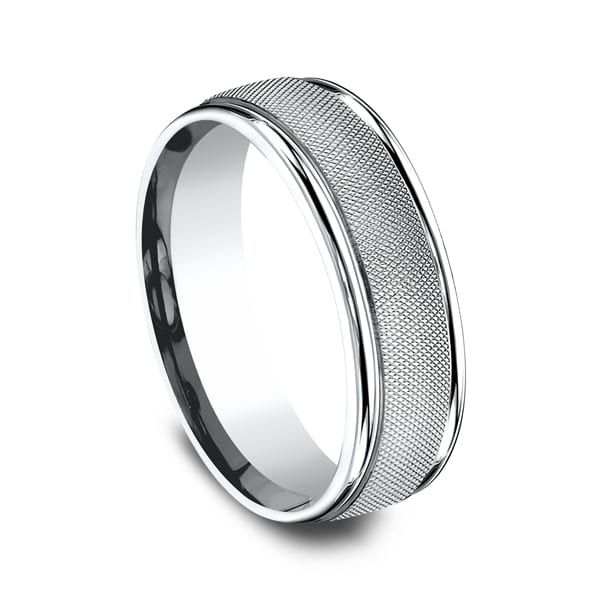Comfort-Fit Design Wedding Ring