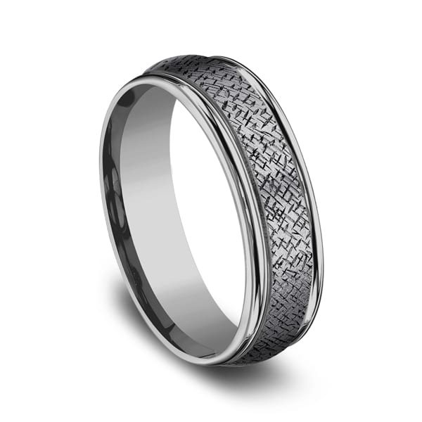 Tantalum Comfort-fit wedding band