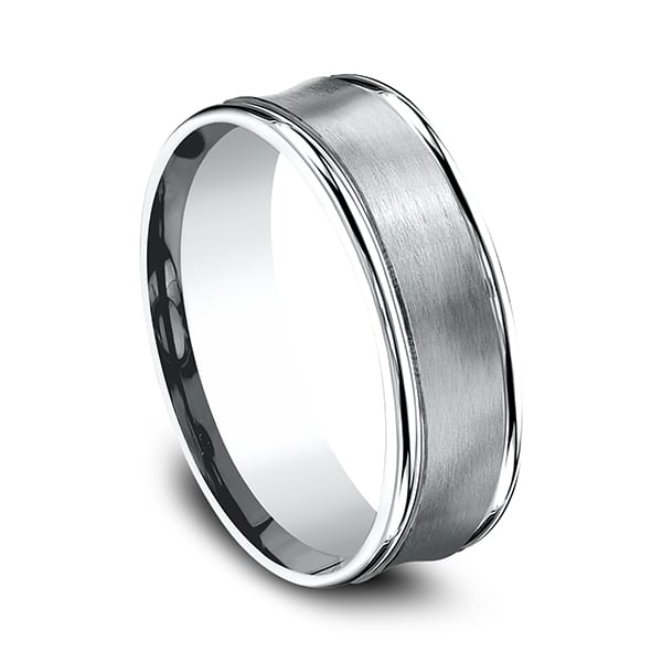 Comfort-Fit Design Wedding Band