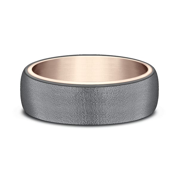 Ammara Stone Comfort-fit Design Wedding Ring