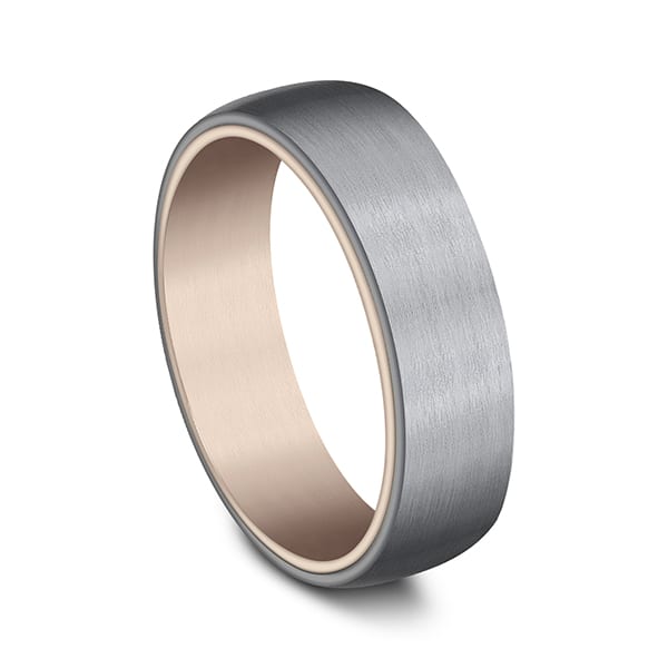 Ammara Stone Comfort-fit Design Wedding Ring