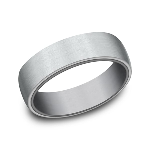 Ammara Stone Comfort-fit Design Wedding Ring