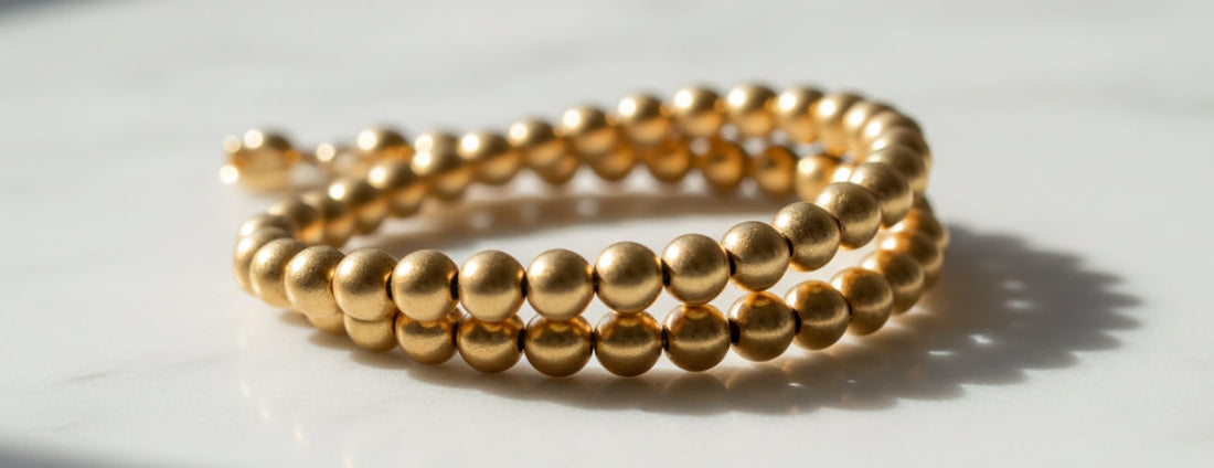 Gold Bead Bracelets