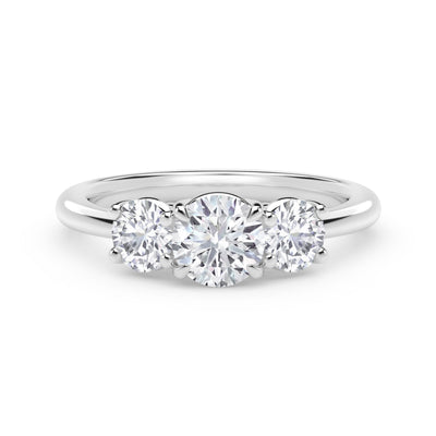 The Highlights: Three-Stone Engagement Rings