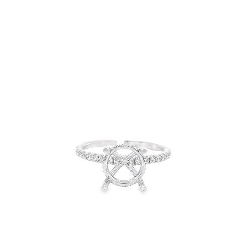Diamond Semi-Mount Ring