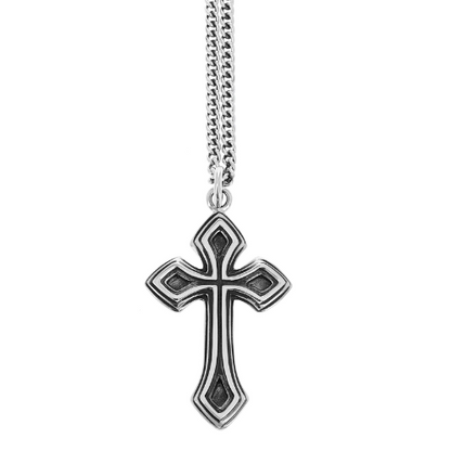 Layered Cross Pendant