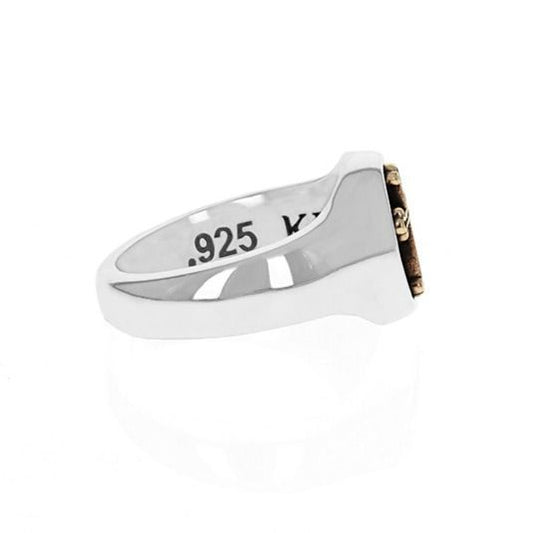 TRADITIONAL CROSS MOTIF RING