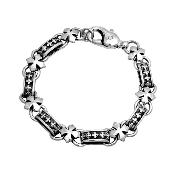 MB CROSS LIGHT LINK BRACELET