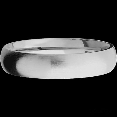 5 mm wide Domed Titanium band.