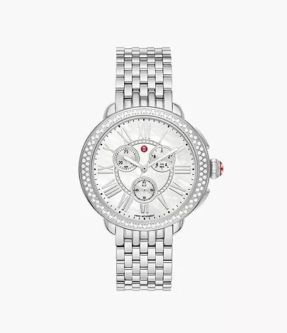 Serein Stainless Steel Diamond Watch