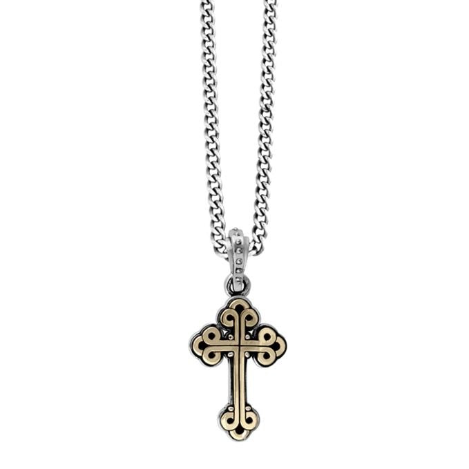 SMALL ALLOY SILVER FRAME CROSS