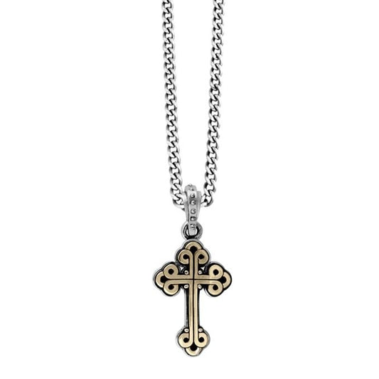 SMALL ALLOY SILVER FRAME CROSS