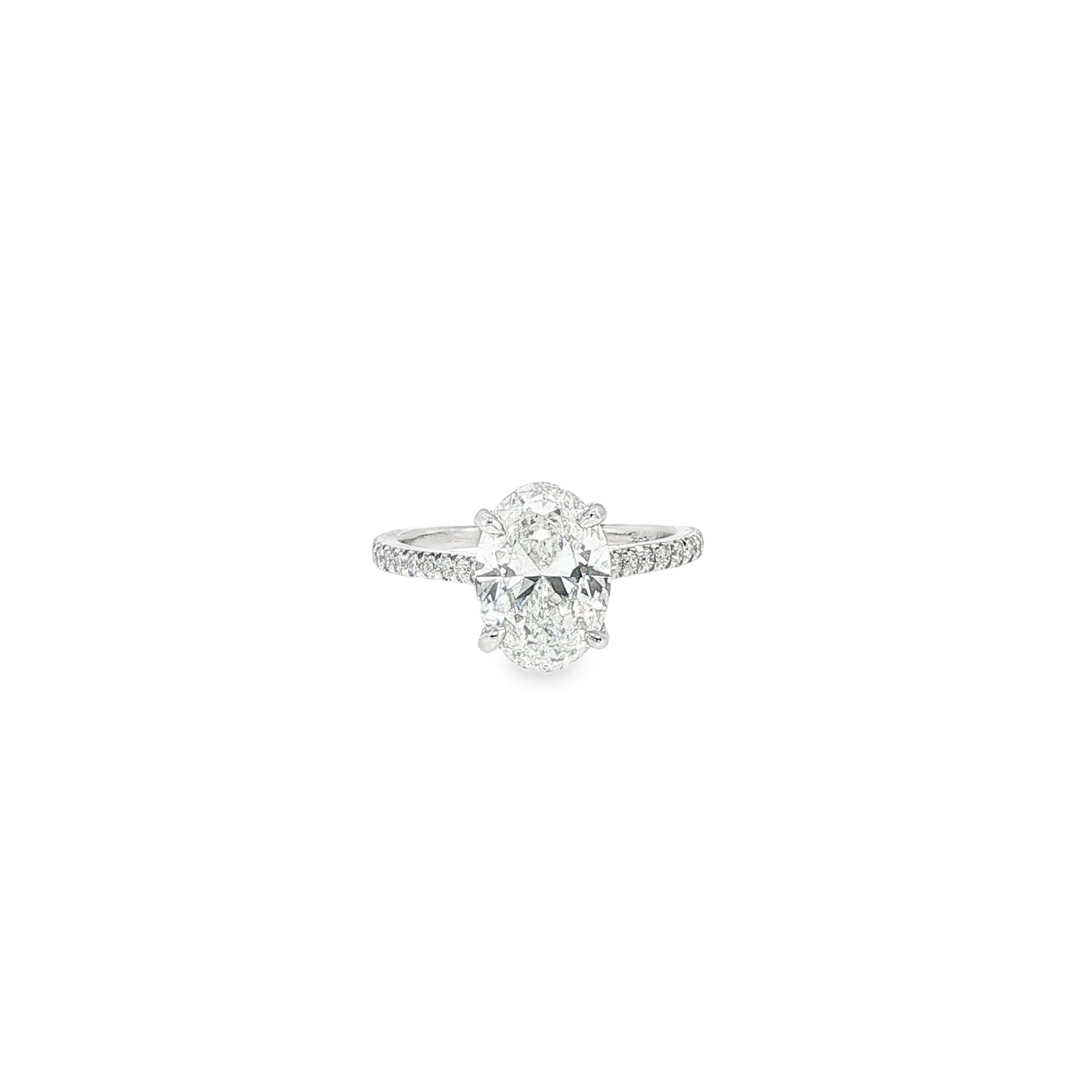 Lab Diamond Engagement Ring