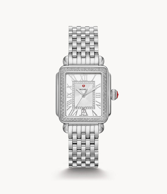 Deco Madison Mid Stainless Diamond Watch