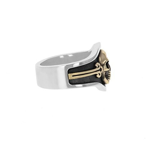 SKULL CIGAR BAND RING