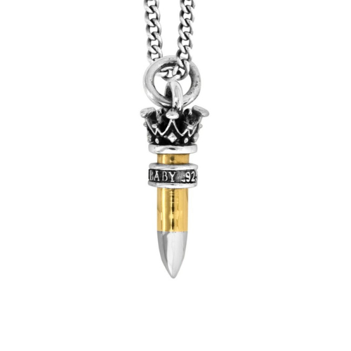 22 CALIBER BULLET W/ SILVER RING