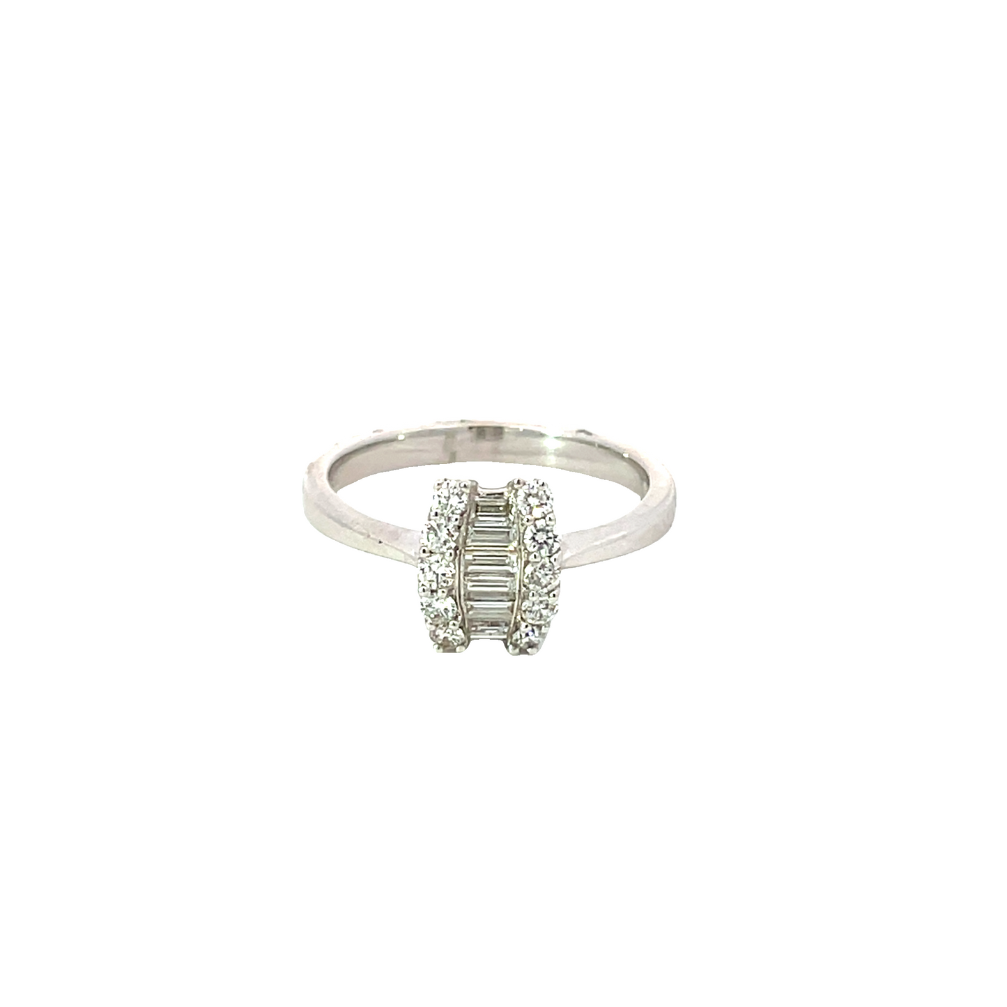 WG Diamond Fashion Ring D= 0.56CT