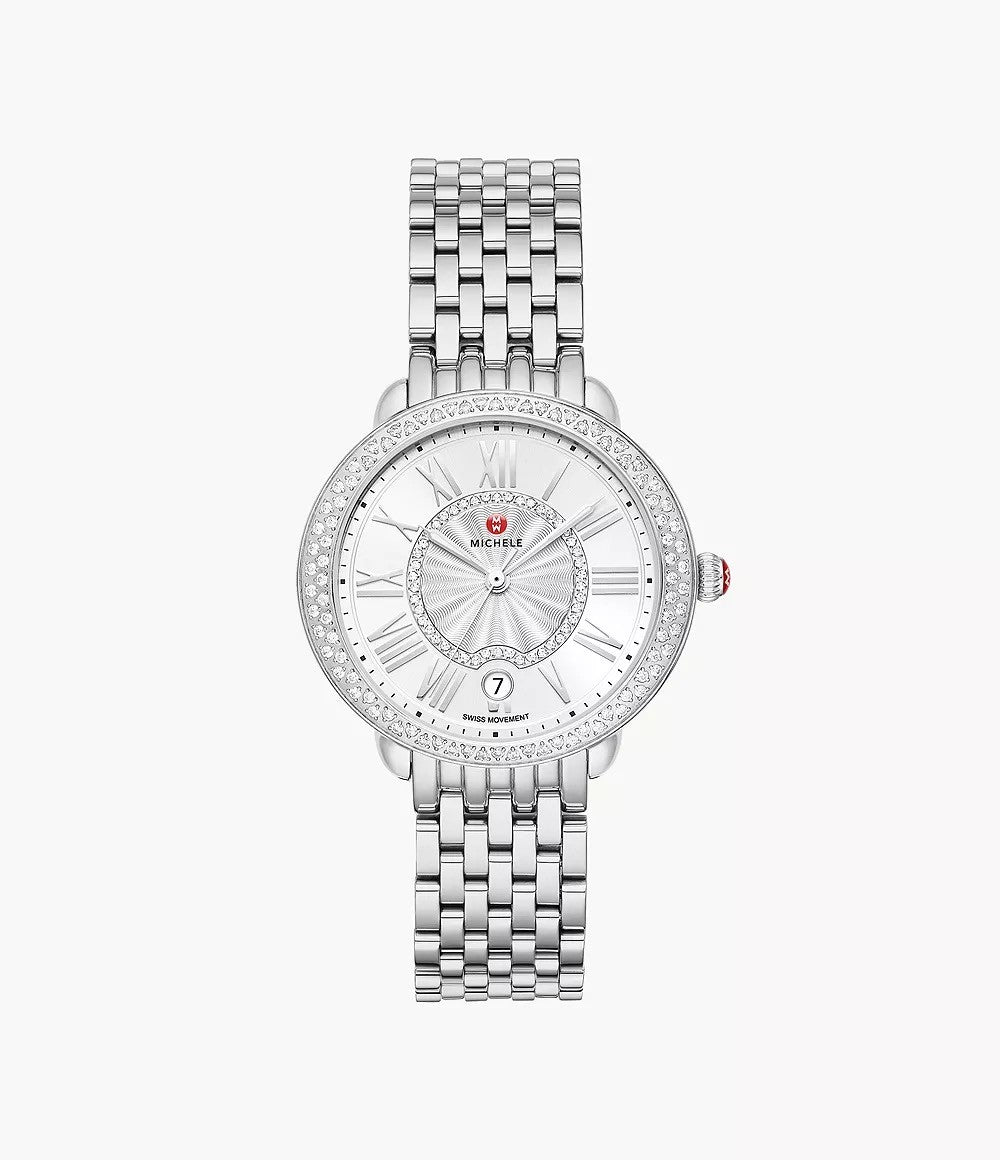 Serein Mid Stainless Steel Diamond Watch