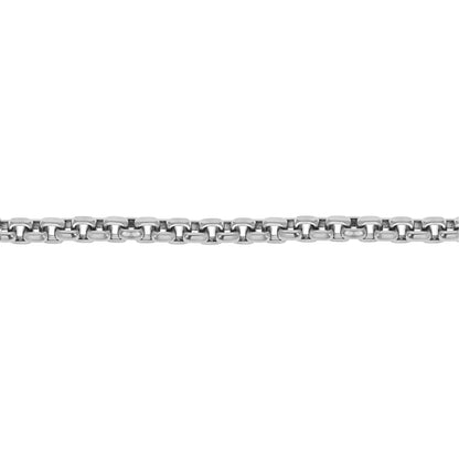 BOX LINK BRACELET WITH T-BAR AND TOGGLE