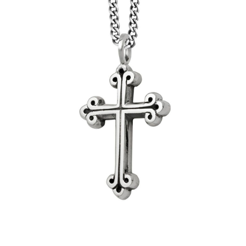 MEDIUM TRADITIONAL CROSS PENDANT TC3F