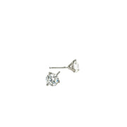platinum diamond studs 1.34ct