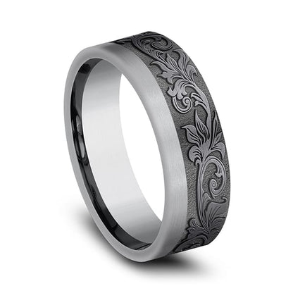Tantalum Comfort-fit wedding band