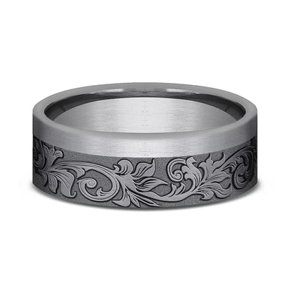 Tantalum Comfort-fit wedding band