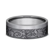 Tantalum Comfort-fit wedding band