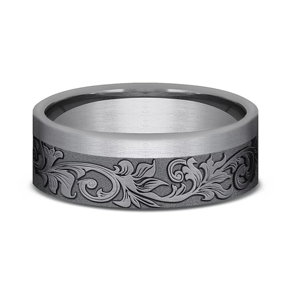 Tantalum Comfort-fit wedding band