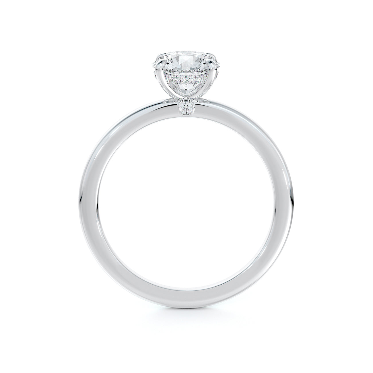 platinum solitaire engagement ring 1.20ct