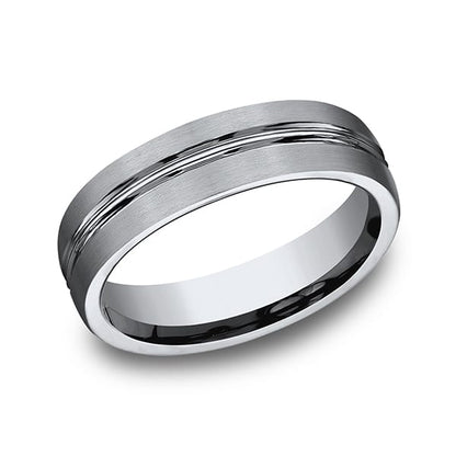 Titanium Comfort-Fit Design Wedding Band
