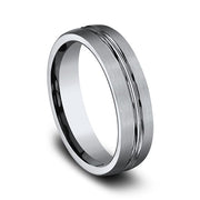 Titanium Comfort-Fit Design Wedding Band